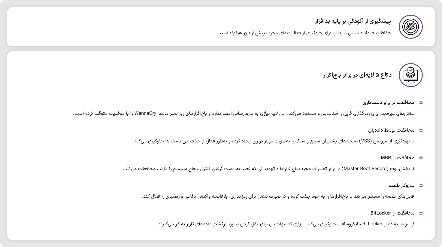 فناوری های Padvish MXDR